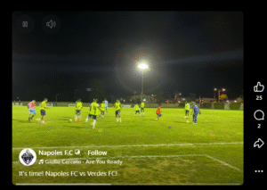It’s time! Napoles FC vs Verdes FC!